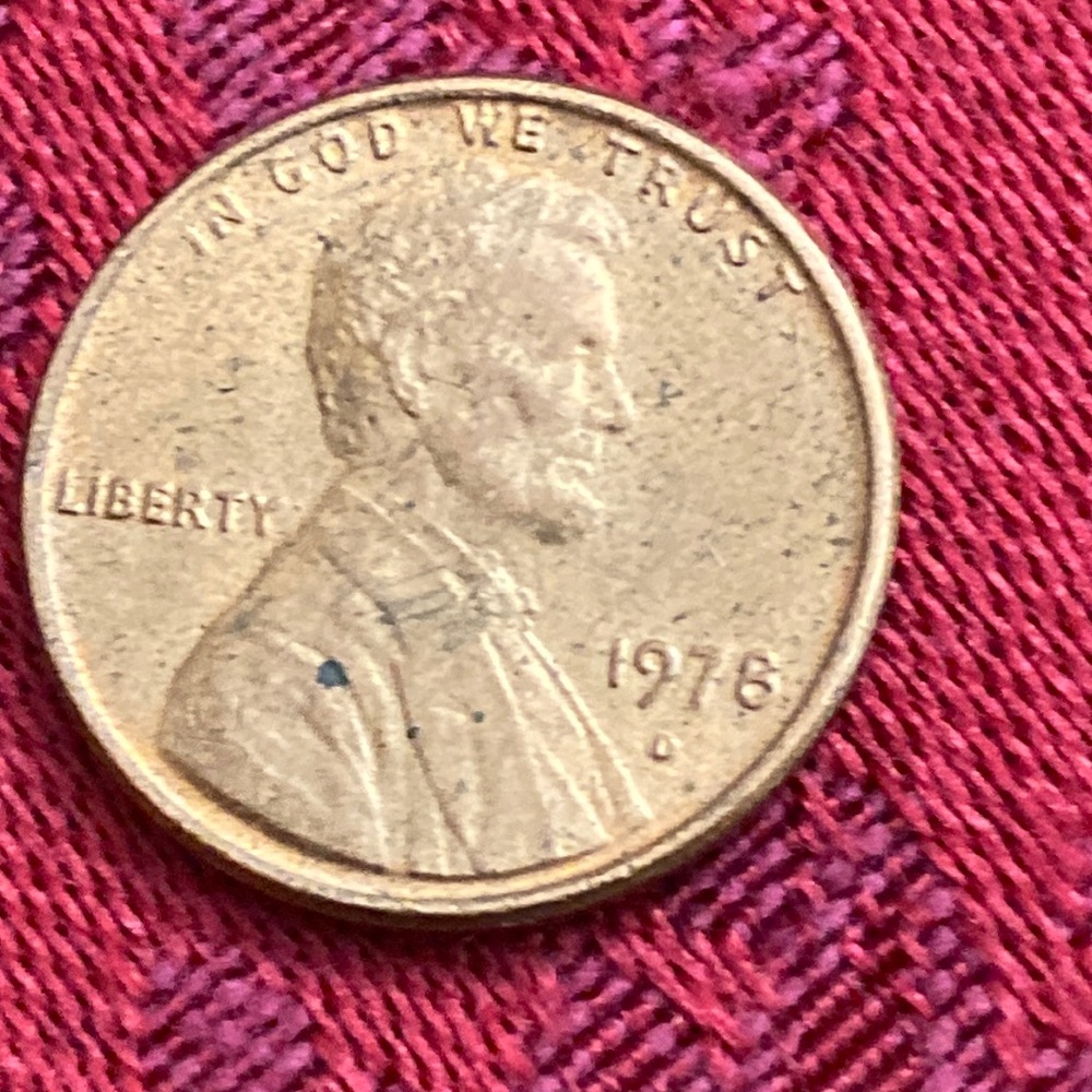 Vintage 1978 D One Cent
